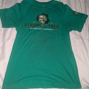 2021 Notre Dame Fighting Irish The Shirt Project Men's‎ Medium Green T-shirt